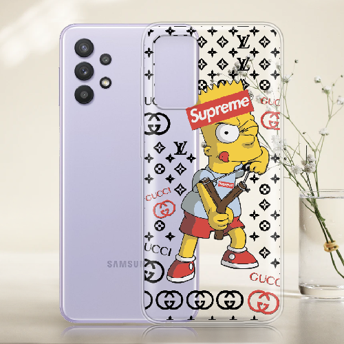 Чехол BoxFace Samsung A725 Galaxy A72 Yellow Fun