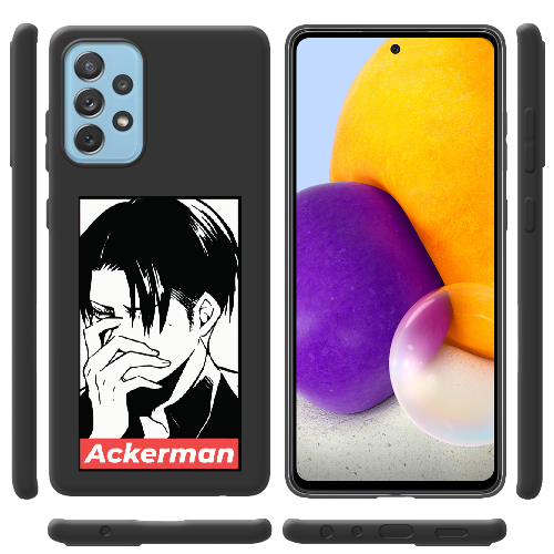 Чехол BoxFace Samsung A725 Galaxy A72 Attack On Titan - Ackerman