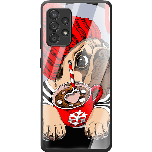 Чехол BoxFace Samsung A725 Galaxy A72 Winter Puggy