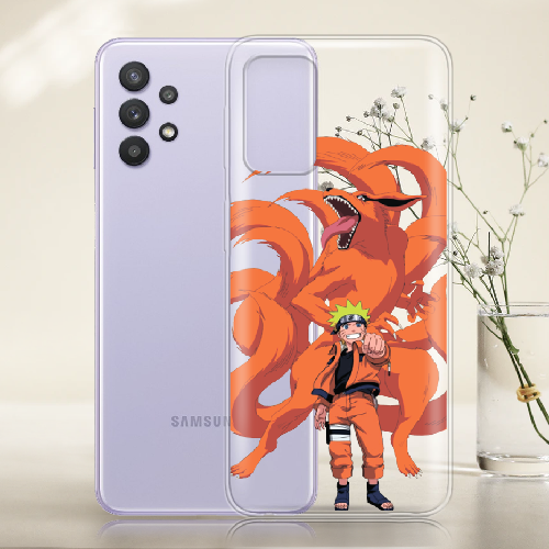 Чехол BoxFace Samsung A725 Galaxy A72 Naruto and Kurama