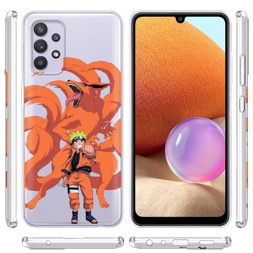 Чехол BoxFace Samsung A725 Galaxy A72 Naruto and Kurama