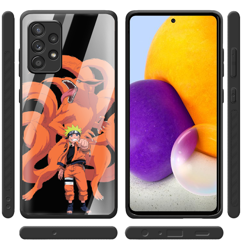 Чехол BoxFace Samsung A725 Galaxy A72 Naruto and Kurama