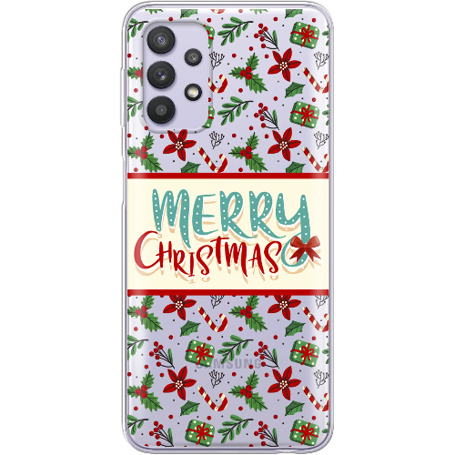 Чехол BoxFace Samsung A725 Galaxy A72 Vintage Christmas Congratulation