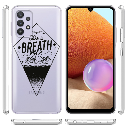 Чехол BoxFace Samsung A725 Galaxy A72 Take a Breath