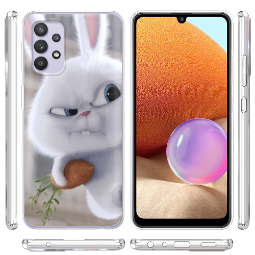 Чехол BoxFace Samsung A725 Galaxy A72 Rabbit Snowball