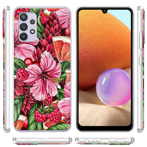 Чехол BoxFace Samsung A725 Galaxy A72 Tropical Flowers