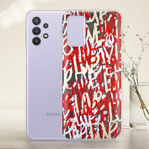 Чехол BoxFace Samsung A725 Galaxy A72 Love Graffiti