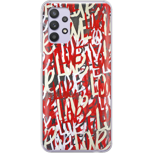 Чехол BoxFace Samsung A725 Galaxy A72 Love Graffiti