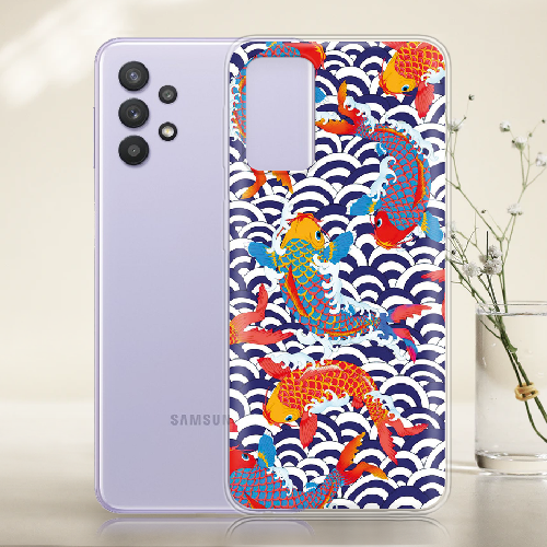 Чехол BoxFace Samsung A725 Galaxy A72 Koi Fish