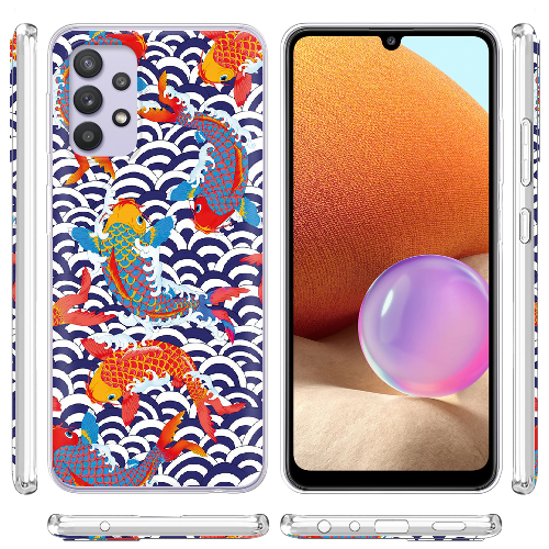 Чехол BoxFace Samsung A725 Galaxy A72 Koi Fish