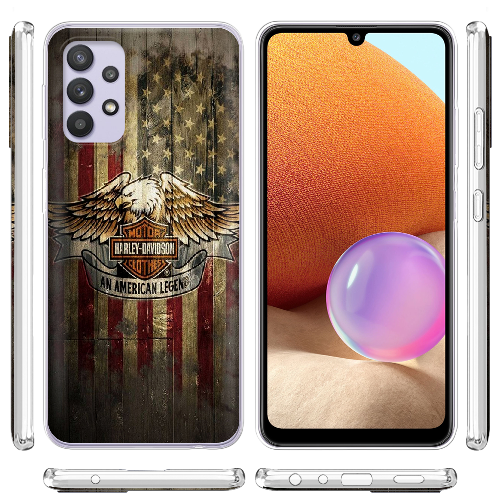 Чехол BoxFace Samsung A725 Galaxy A72 Harley Davidson An American Legend