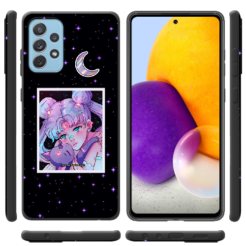 Чехол BoxFace Samsung A725 Galaxy A72 Sailor Moon night