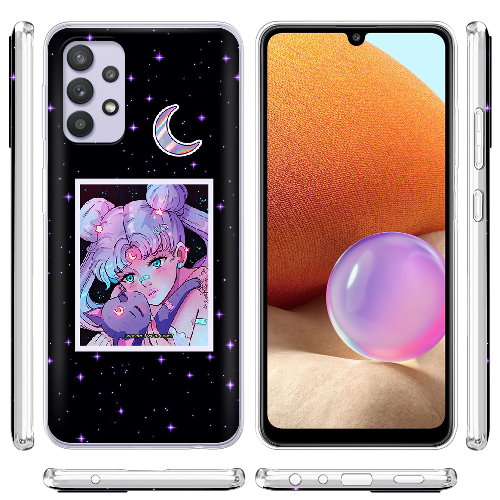 Чехол BoxFace Samsung A725 Galaxy A72 Sailor Moon night