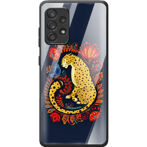 Чехол BoxFace Samsung A725 Galaxy A72 Petrykivka Leopard