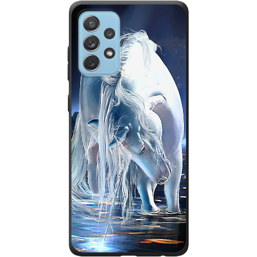 Чехол BoxFace Samsung A725 Galaxy A72 White Horse