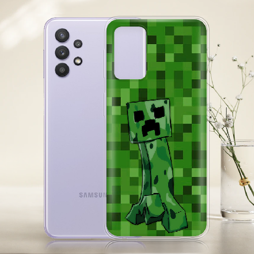 Чехол BoxFace Samsung A725 Galaxy A72 Minecraft Creeper