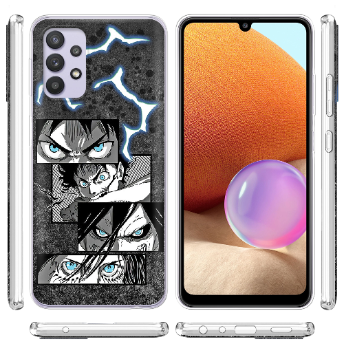 Чехол BoxFace Samsung A725 Galaxy A72 Eren Yeager Transformation