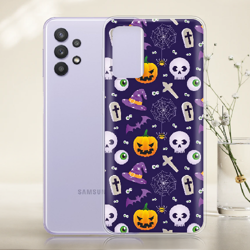 Чехол BoxFace Samsung A725 Galaxy A72 Halloween Purple Mood