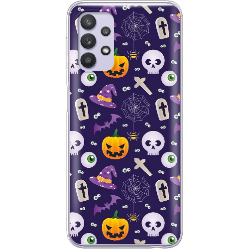 Чехол BoxFace Samsung A725 Galaxy A72 Halloween Purple Mood