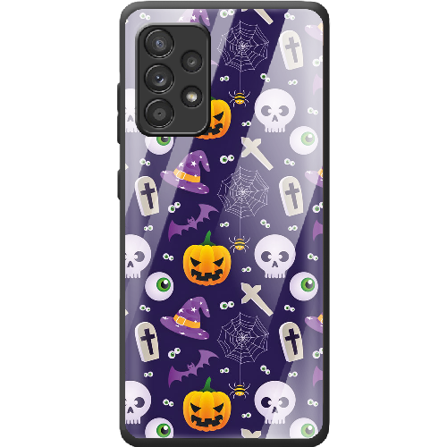 Чехол BoxFace Samsung A725 Galaxy A72 Halloween Purple Mood