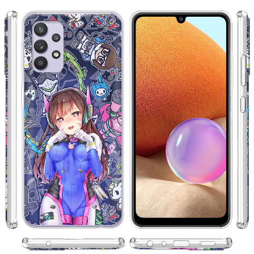 Чехол BoxFace Samsung A725 Galaxy A72 Overwatch D.VA