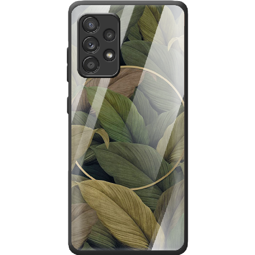 Чехол BoxFace Samsung A725 Galaxy A72 Green Leaf