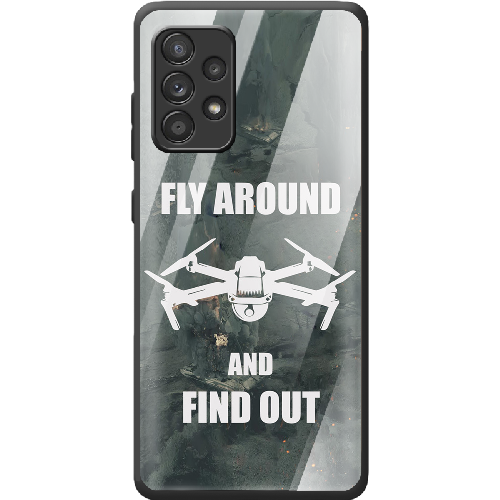 Чехол BoxFace Samsung A725 Galaxy A72 Дрон Fly Around