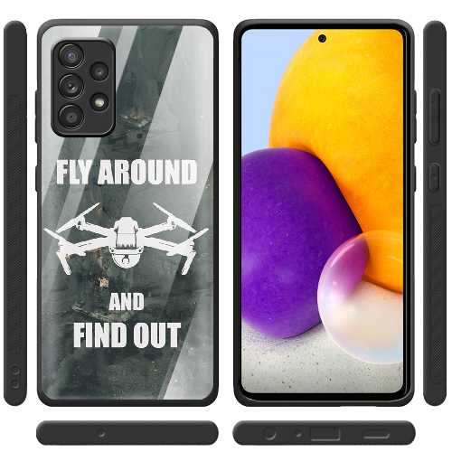 Чехол BoxFace Samsung A725 Galaxy A72 Дрон Fly Around