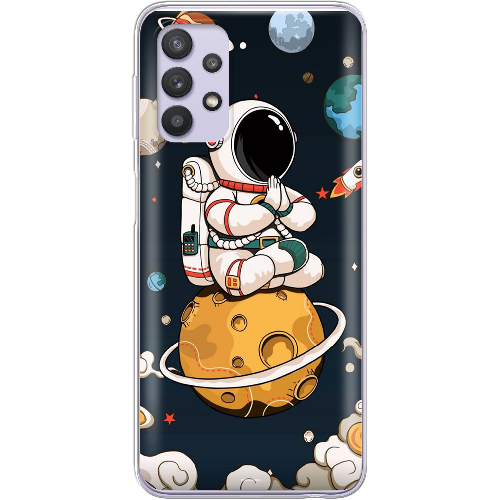 Чехол BoxFace Samsung A725 Galaxy A72 Astronaut