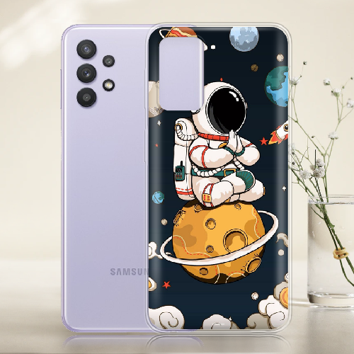 Чехол BoxFace Samsung A725 Galaxy A72 Astronaut