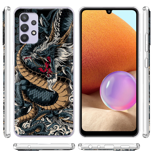 Чехол BoxFace Samsung A725 Galaxy A72 Dragon Ryujin