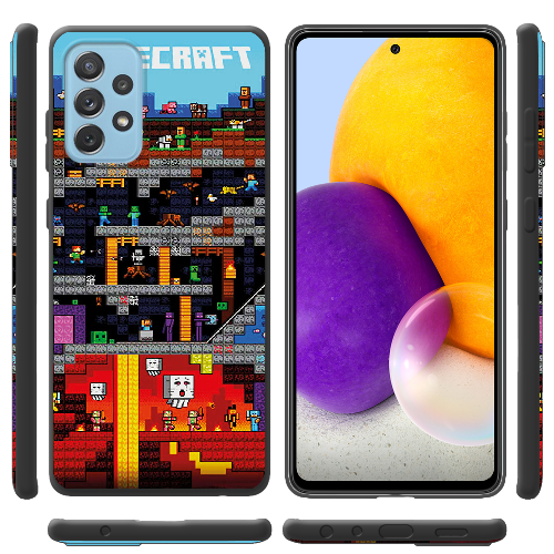 Чехол BoxFace Samsung A725 Galaxy A72 Minecraft Lode Runner