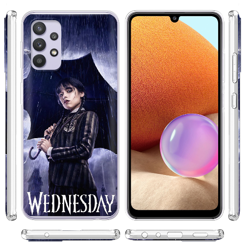 Чехол BoxFace Samsung A725 Galaxy A72 Wednesday Addams