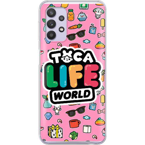 Чехол BoxFace Samsung A725 Galaxy A72 Toca Boca Life World