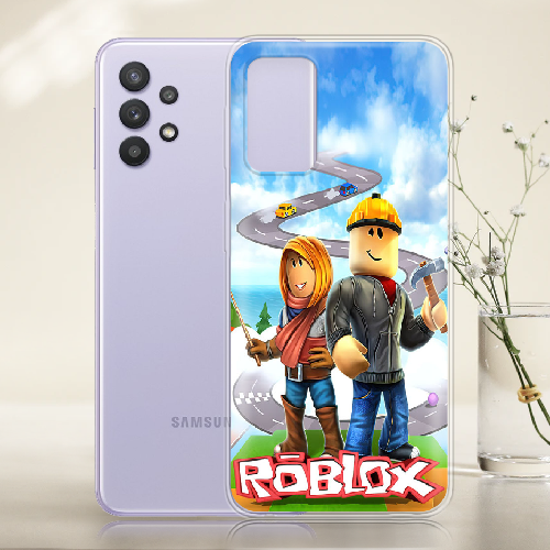 Чехол BoxFace Samsung A725 Galaxy A72 Roblox Білдерман