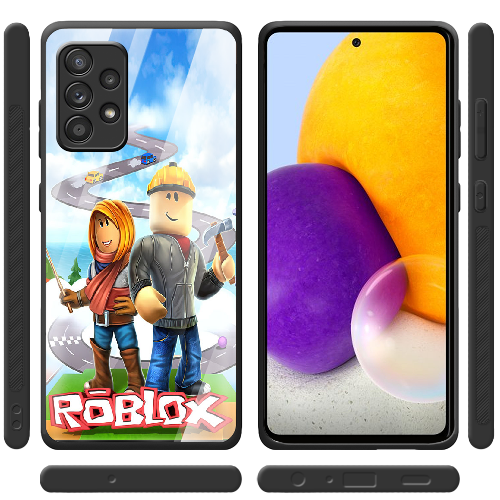 Чехол BoxFace Samsung A725 Galaxy A72 Roblox Білдерман