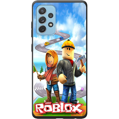 Чехол BoxFace Samsung A725 Galaxy A72 Roblox Білдерман