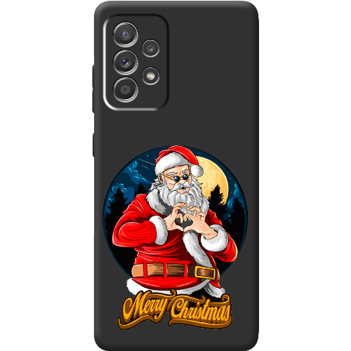 Чехол BoxFace Samsung A525 Galaxy A52 Cool Santa and heart