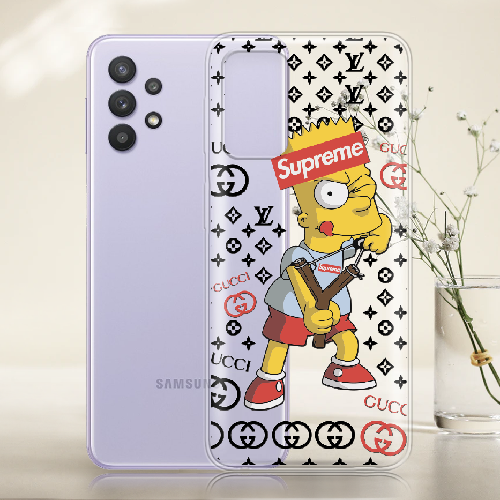 Чехол BoxFace Samsung A525 Galaxy A52 Yellow Fun