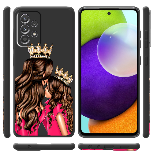 Чехол BoxFace Samsung A525 Galaxy A52 Queen and Princess