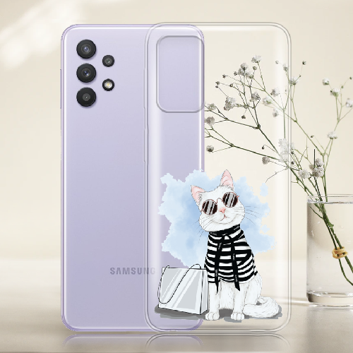 Чехол BoxFace Samsung A525 Galaxy A52 Кот Модник