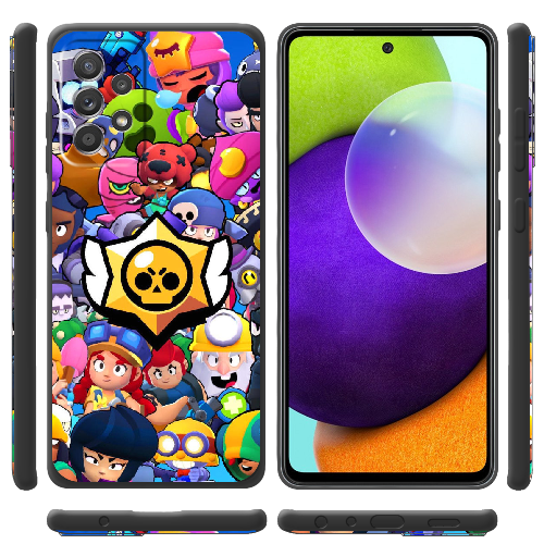 Чехол BoxFace Samsung A525 Galaxy A52 Brawl Stars