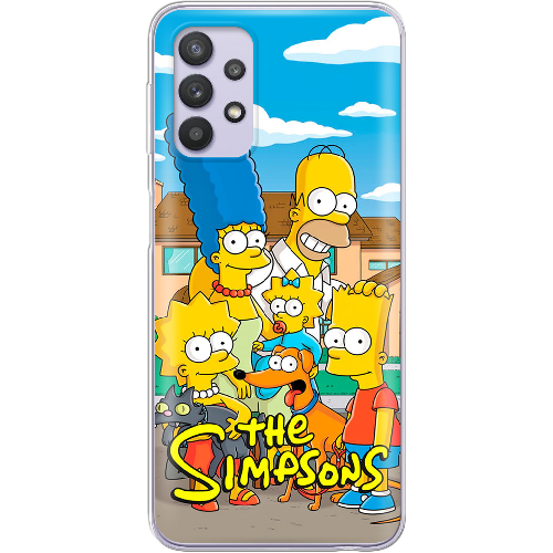 Чехол BoxFace Samsung A525 Galaxy A52 the simpsons