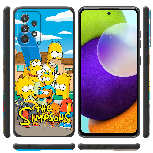 Чехол BoxFace Samsung A525 Galaxy A52 the simpsons