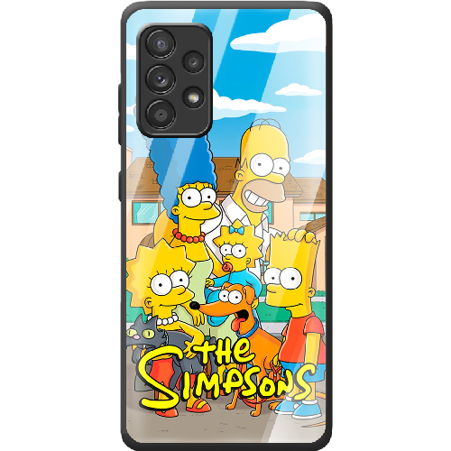 Чехол BoxFace Samsung A525 Galaxy A52 the simpsons