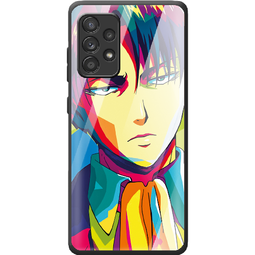 Чехол BoxFace Samsung A525 Galaxy A52 Attack on titan Levi Anime Pop