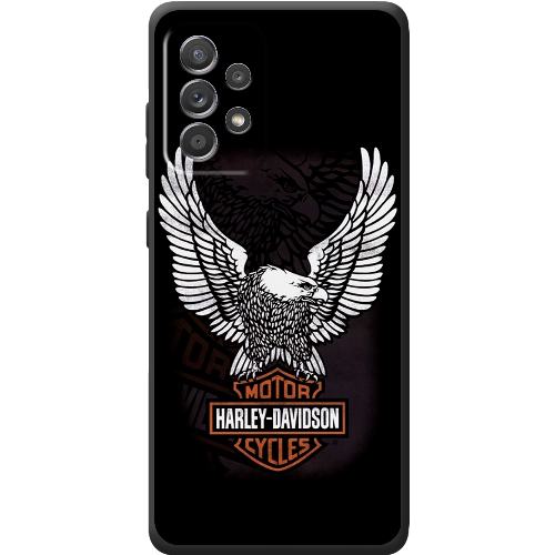 Чехол BoxFace Samsung A525 Galaxy A52 Harley Davidson and eagle