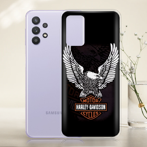 Чехол BoxFace Samsung A525 Galaxy A52 Harley Davidson and eagle