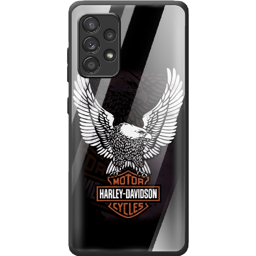 Чехол BoxFace Samsung A525 Galaxy A52 Harley Davidson and eagle