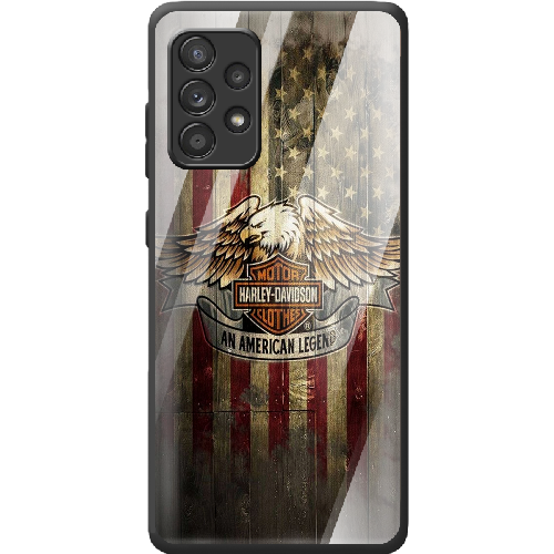 Чехол BoxFace Samsung A525 Galaxy A52 Harley Davidson An American Legend